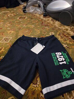 plein sports shorts blue brand new small.